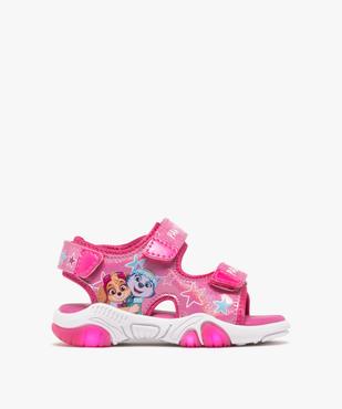 Sandales sport à semelle lumineuse bébé fille - La Pat'Patrouille vue1 - PAT PATROUILLE - GEMO