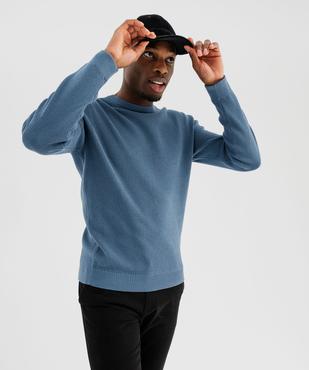 Pull en tricot perlé en coton homme vue1 - GEMO (HOMME) - GEMO