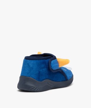Chaussons garçon bottillons en velours monstre vue4 - GEMO (ENFANT) - GEMO
