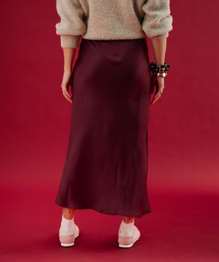 Jupe longue en matière satinée femme vue5 - GEMO(FEMME PAP) - GEMO