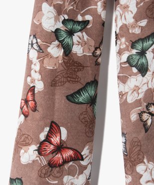 Foulard femme grand format motif papillons vue2 - GEMO (ACCESS) - GEMO