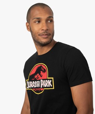 Tee-shirt homme avec motif Jurassic Park vue2 - NBCUNIVERSAL DT - GEMO