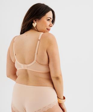 Soutien-gorge emboitant à armatures femme grande taille vue2 - GEMO(HOMWR FEM) - GEMO