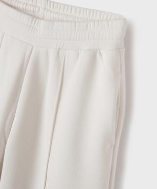 Pantalon de jogging coupe droite fille vue2 - GEMO (JUNIOR) - GEMO