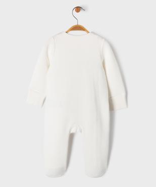 Pyjama dors-bien en jersey épais avec moufles intégrées bébé vue4 - GEMO(BB COUCHE) - GEMO