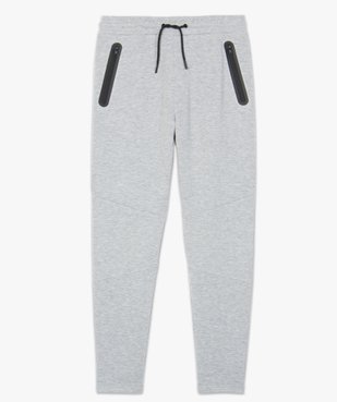Pantalon homme en maille à taille élastiquée vue4 - GEMO (HOMME) - GEMO