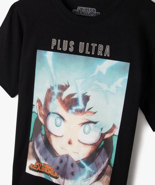 Tee-shirt manches courtes imprimé manga garçon - My Hero Academia vue2 - MY HERO ACADEMIA - GEMO