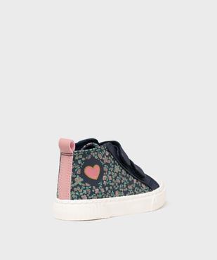 Baskets montantes en toile enduite à motifs fleuris fille - Lovely Wings vue6 - LOVELY WINGS GEMO FOR GOOD - GEMO