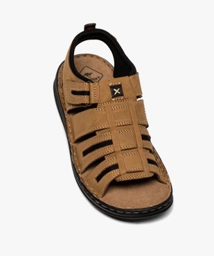 Sandales homme multibrides à scratch - Roadsign vue5 - ROADSIGN - GEMO