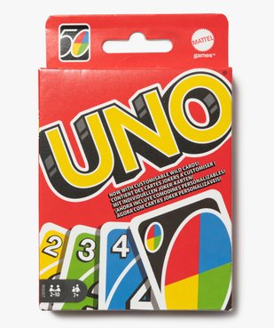 Jeu de cartes Uno - Mattel vue1 - DIVERS LICENCE - GEMO
