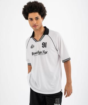Tee-shirt de sport manches courtes en maille légère homme vue1 - GEMO (HOMME) - GEMO