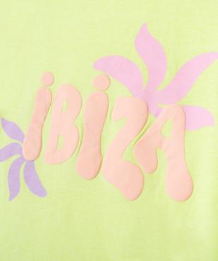 Tee-shirt à manches courtes coupe oversize fille vue2 - GEMO (ENFANT) - GEMO