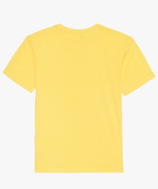 Tee-shirt garçon avec bande rayée et inscription vue2 - GEMO (JUNIOR) - GEMO