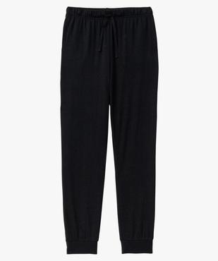 Pantalon de pyjama en maille fine femme vue3 - GEMO 4G FEMME - GEMO