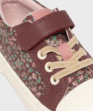 Tennis en toile enduite à motifs fleuris fille - Lovely Wings vue7 - LOVELY WINGS GEMO FOR GOOD - GEMO