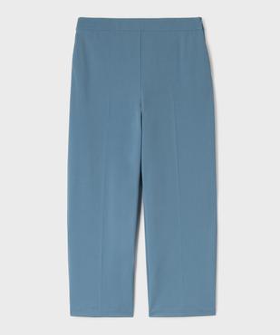 Pantalon de tailleur en maille extensible femme grande taille vue5 - GEMO (G TAILLE) - GEMO