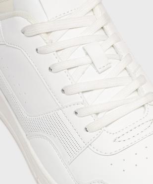 Baskets basses unies à lacets homme - Camps United vue7 - CAMPS GEMO FOR GOOD - GEMO