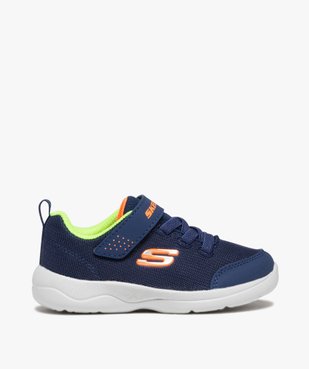 Baskets garçon légères en mesh détails fluo - Skechers vue1 - SKECHERS - GEMO
