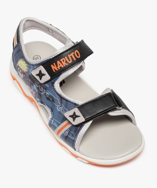 Sandales sport garçon imprimées à scratchs - Naruto vue5 - NARUTO - GEMO