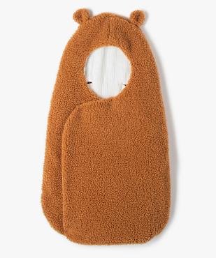 Nid d’ange bébé en sherpa doublé gaze de coton vue1 - GEMO 4G BEBE - GEMO