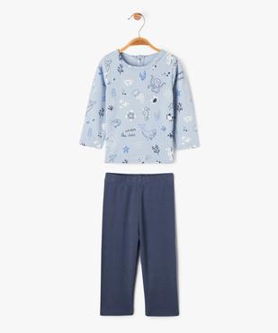Pyjama 2 pièces en coton à motifs marins bébé garçon vue1 - GEMO 4G BEBE - GEMO