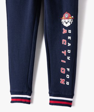 Pantalon de jogging garçon avec inscription – Pat Patrouille vue2 - PAT PATROUILLE - GEMO