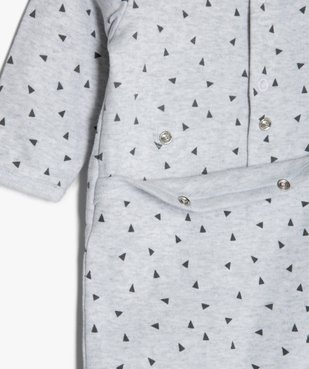 Pyjama bébé en jersey à motif tigre vue4 - GEMO(BB COUCHE) - GEMO