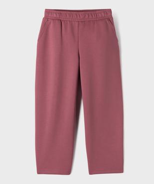Pantalon de jogging fluide fille vue1 - GEMO (ENFANT) - GEMO