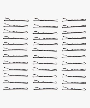 Pinces à cheveux plates (lot de 36) vue2 - GEMO (ACCESS) - GEMO