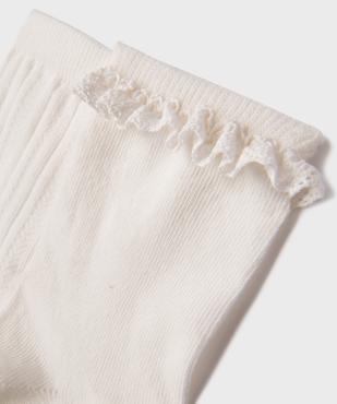 Chaussettes en coton biologique fille (lot de 2) vue2 - GEMO (ENFANT) - GEMO