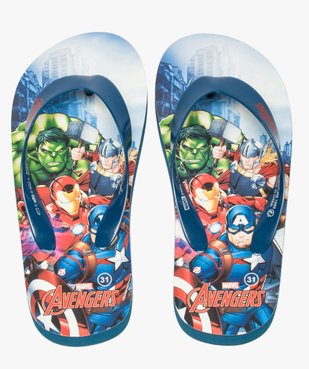 Tongs garçon avec semelle imprimée Marvel Avengers vue1 - AVENGERS - GEMO