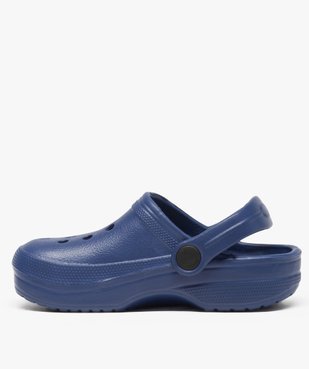 Sabots garçon unis avec perforations vue3 - GEMO (ENFANT) - GEMO