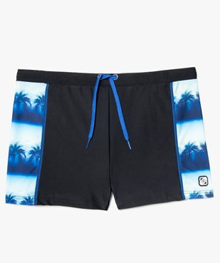 Maillot de bain homme forme boxer à motifs palmiers - Freegun vue1 - FREEGUN - GEMO