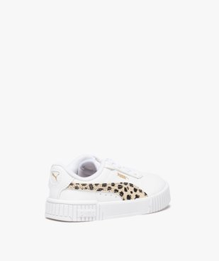 Baskets fille unies avec logo fantaisie - Puma vue4 - PUMA - GEMO