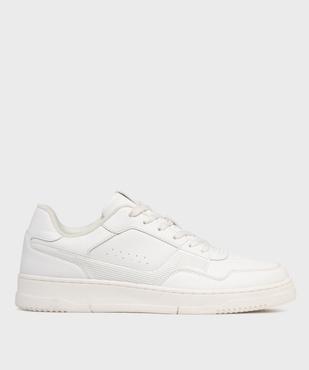Baskets basses unies à lacets homme - Camps United vue2 - CAMPS GEMO FOR GOOD - GEMO