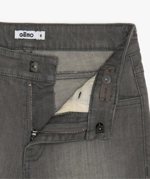 Bermuda garçon en jean coupe Regular vue3 - GEMO (ENFANT) - GEMO