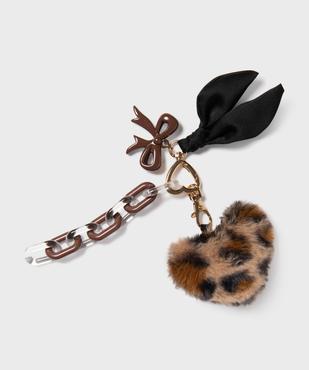 Porte-clés avec 4 breloques vue1 - GEMO (ACCESS) - GEMO