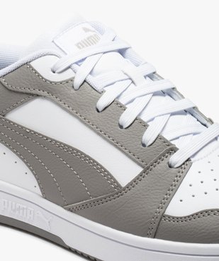 Baskets homme contrastées style rétro Rebound V6- Puma vue6 - PUMA - GEMO