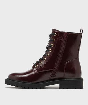 Boots avec élastique sur la tige et semelle crantée femme - 5 Miles vue3 - 5 MILES - GEMO