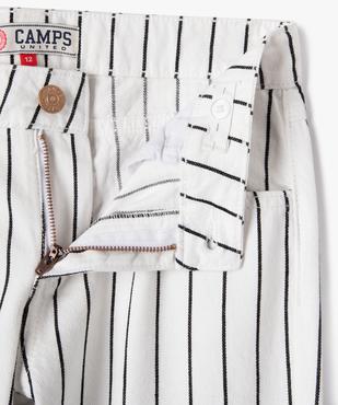 Pantalon ample à rayures fille - Camps United vue2 - CAMPS UNITED - GEMO