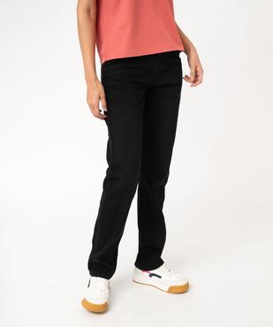 Jean Regular taille haute femme grande longueur - L30 vue2 - GEMO(FEMME PAP) - GEMO