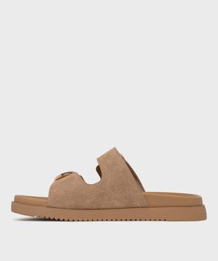 Mules à larges brides femme - LuluCastagnette vue2 - LULUCASTAGNETTE - GEMO