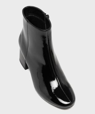 Boots à talon vernis femme vue5 - FOLLOW ME - GEMO