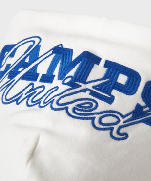 Sweat à capuche à poche kangourou garçon - Camps United vue4 - CAMPS - GEMO