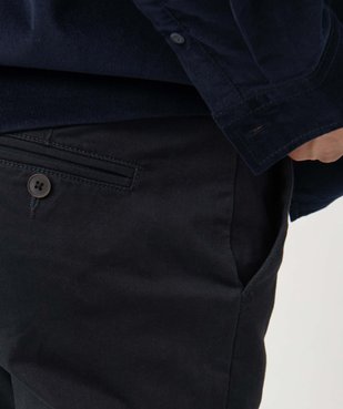 Pantalon chino en coton stretch homme vue2 - GEMO 4G HOMME - GEMO