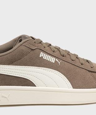 Baskets dessus cuir homme Smash 3.0 - Puma vue6 - PUMA - GEMO