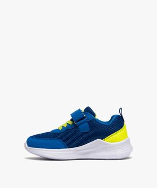Baskets garçon running bicolores à scratch - Umbro vue3 - UMBRO - GEMO