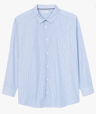 Chemise homme à fines rayures – Repassage facile vue1 - GEMO (G TAILLE) - GEMO