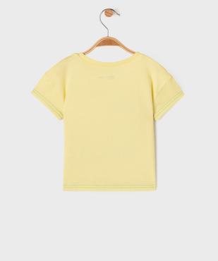 Tee-shirt manches courtes avec motif surf bébé garçon vue3 - GEMO 4G BEBE - GEMO