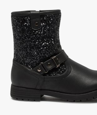 Boots fille à tige pailletée vue6 - GEMO (ENFANT) - GEMO